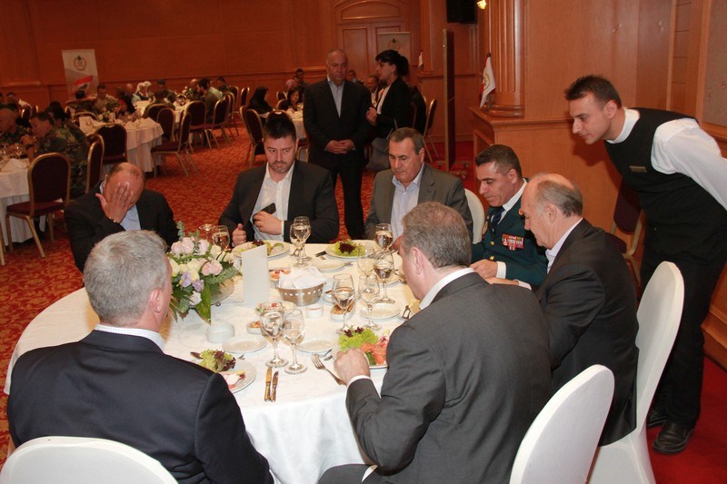 Lunch for the Casualties of Lebanese Army 